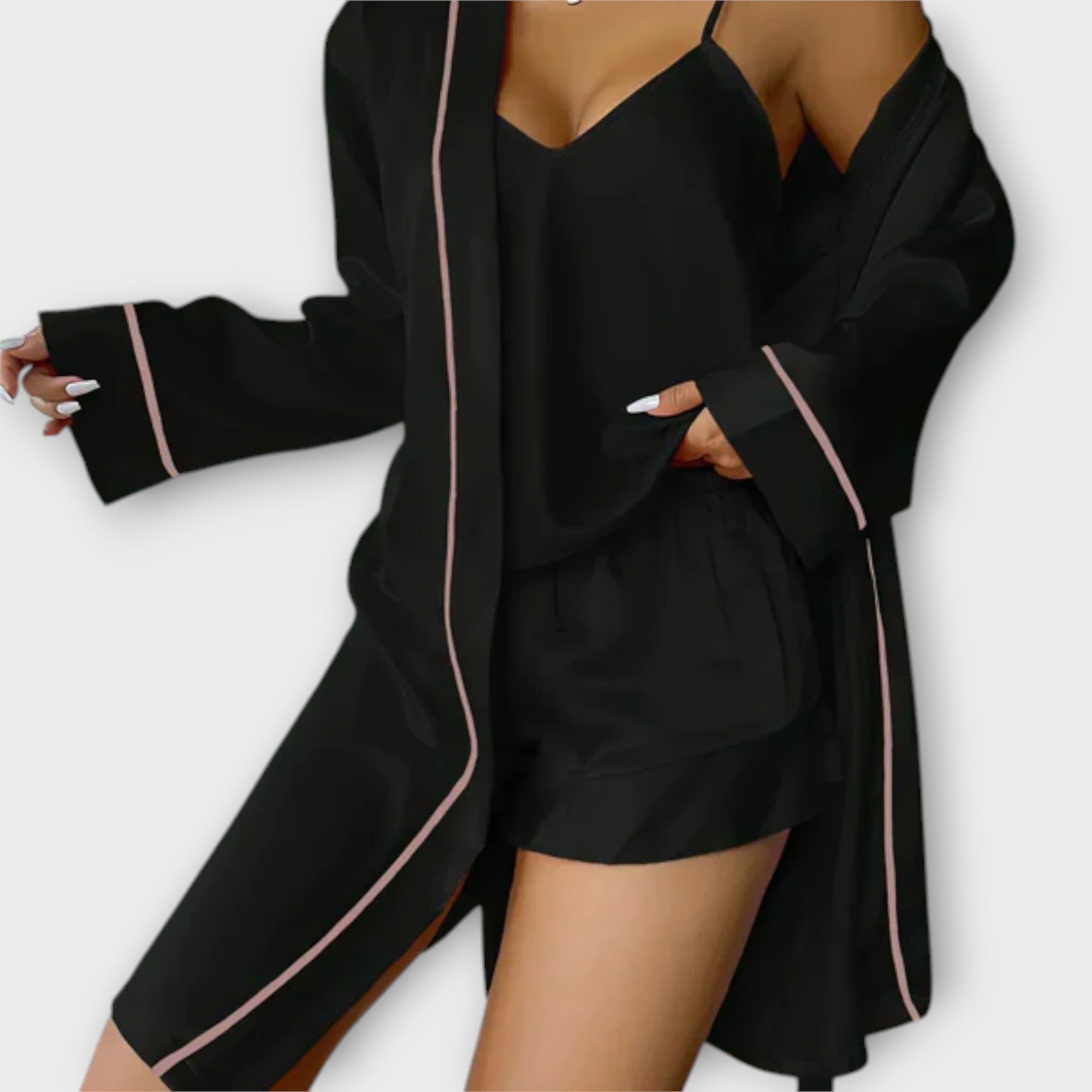 Marissa - Set pijamale 3 piese — imagine 2