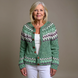 Marissa - Cardigan islandez retro — imagine 1