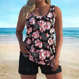 Set tankini cu imprimeu floral Marley — imagine 1