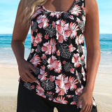 Set tankini cu imprimeu floral Marley — imagine 2