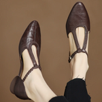 Pantofi Mary Jane din piele — imagine 1