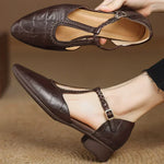Pantofi Mary Jane din piele — imagine 2