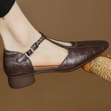 Pantofi Mary Jane din piele — imagine 3