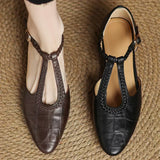 Pantofi Mary Jane din piele — imagine 6