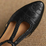 Pantofi Mary Jane din piele — imagine 10