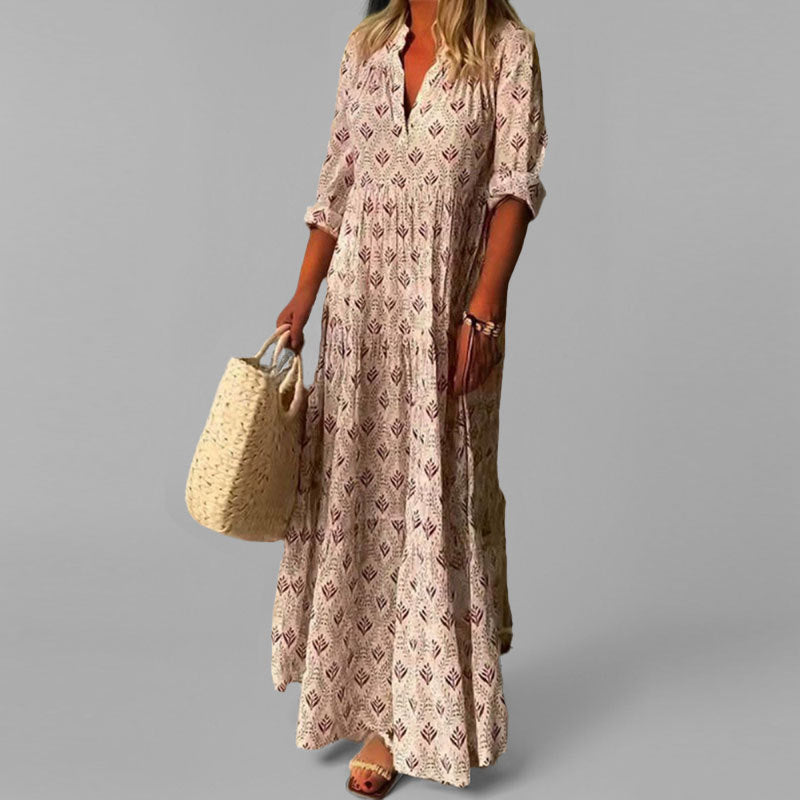 Melanie - rochie lungă retro — imagine 2