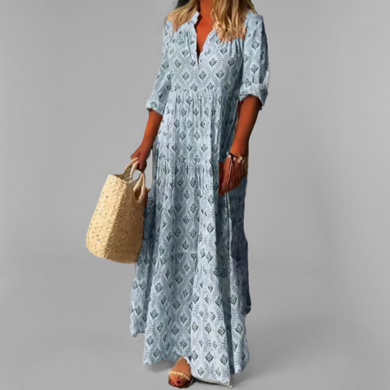 Melanie - rochie lungă retro — imagine 3