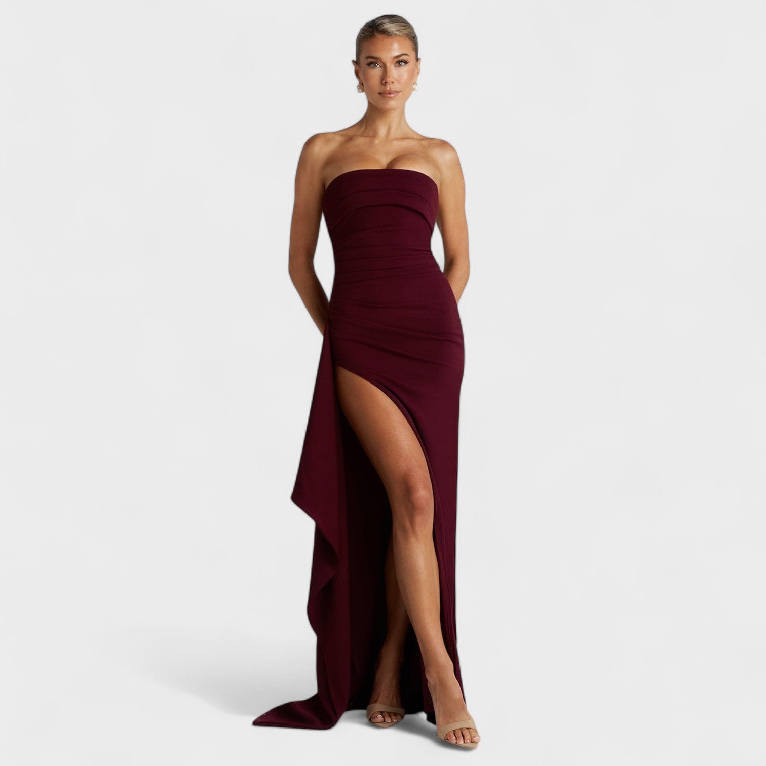 Meredith - rochie maxi elegantă — imagine 10