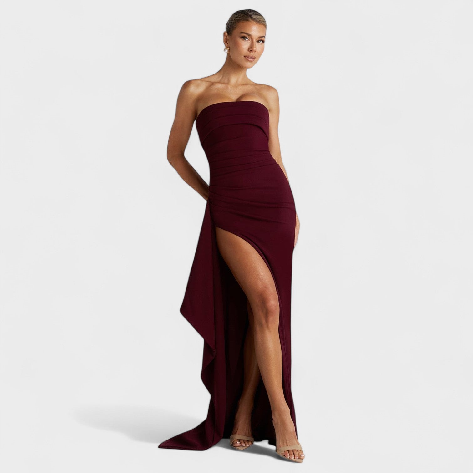 Meredith - rochie maxi elegantă — imagine 11