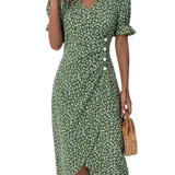 Meredith - Rochie cu imprimeu floral și decolteu în V — imagine 7