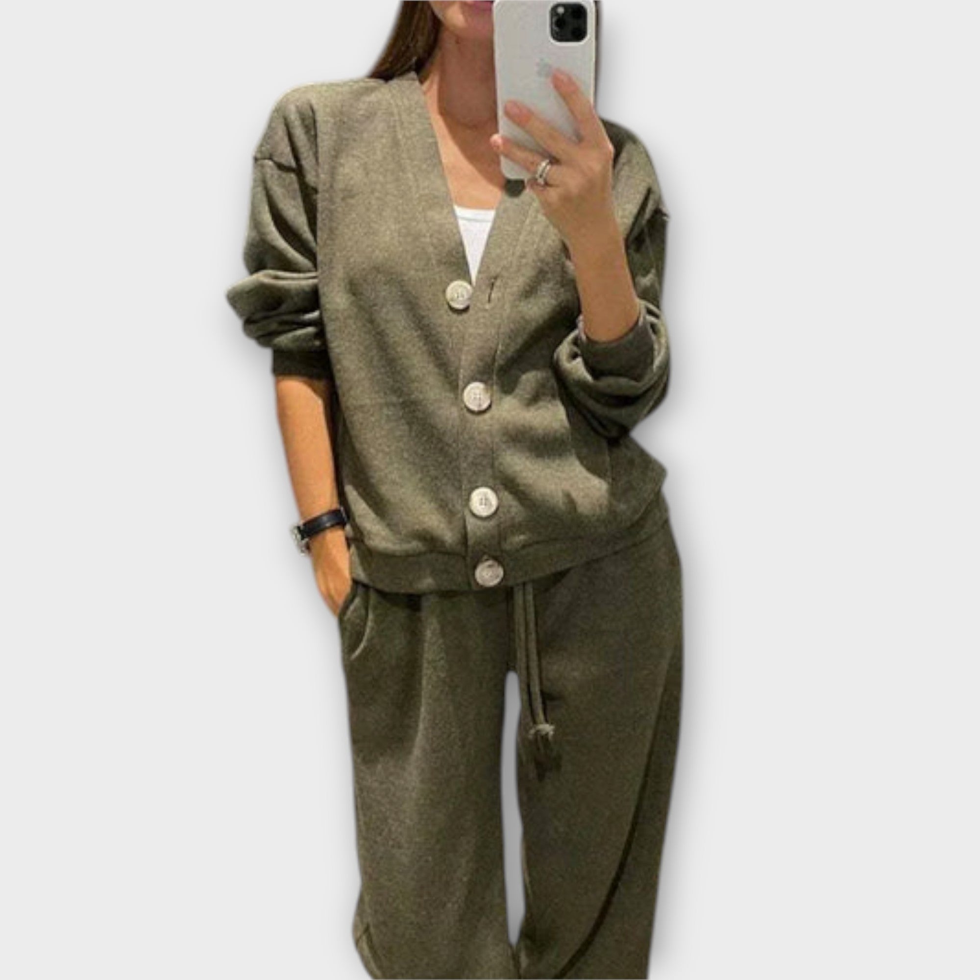 Monica - set jachetă și pantaloni — imagine 3