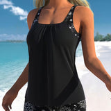 Monica - Tankini cu imprimeu solar — imagine 2
