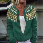 Morgan - cardigan islandez retro — imagine 2