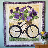 Tapiserie artistică - Blooming Ride — imagine 1