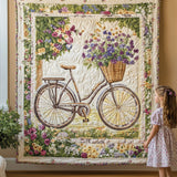 Tapiserie de artă - flori Fahrrad — imagine 1