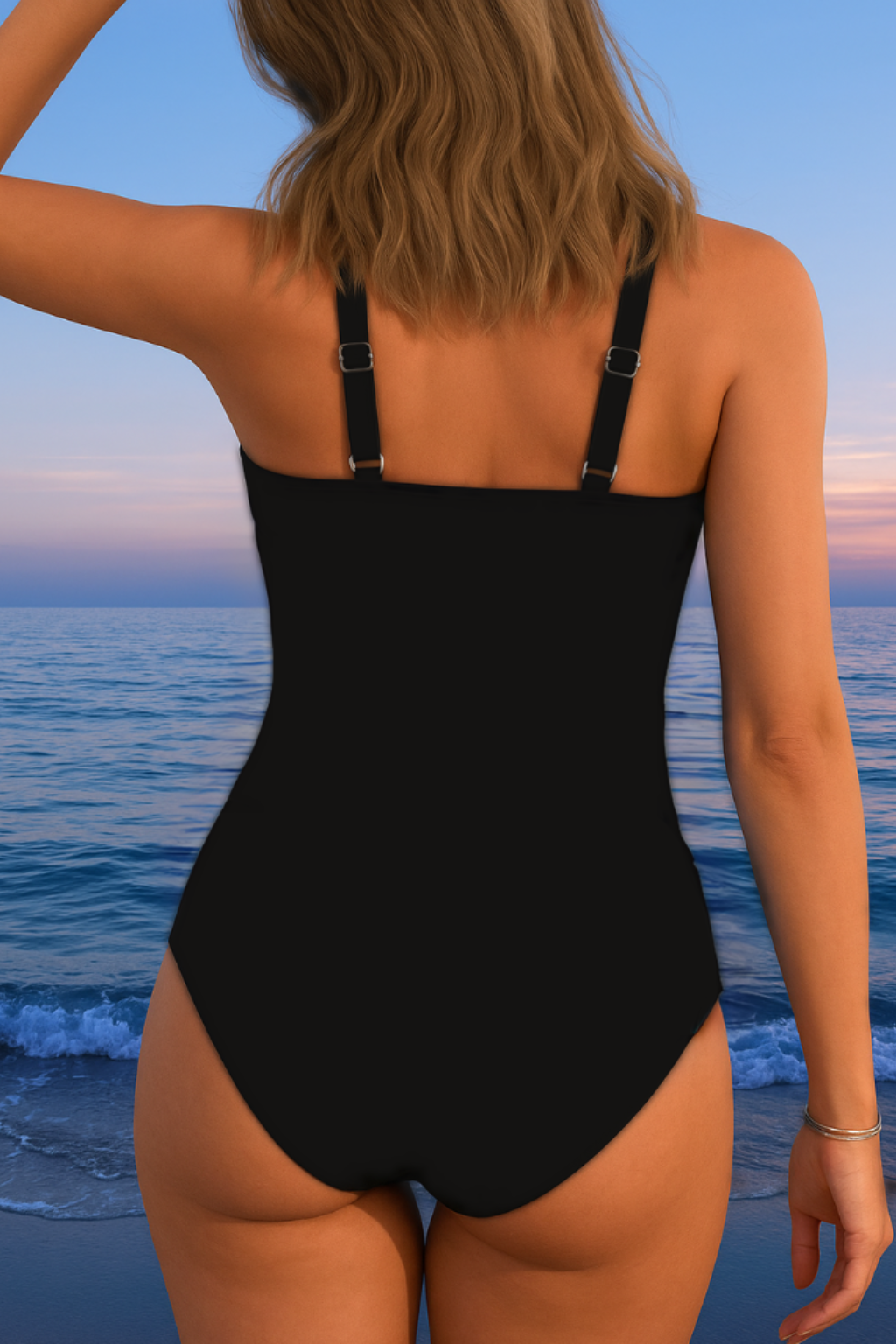 Naomi – costum de baie elegant cu model colorat — imagine 5