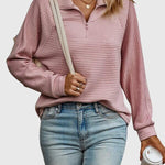 Naomi - pulover elegant cu fermoar — imagine 1
