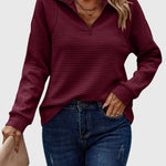 Naomi - pulover elegant cu fermoar — imagine 5