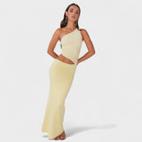 Natalia - rochie maxi asimetrică — imagine 2
