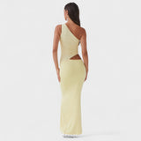 Natalia - rochie maxi asimetrică — imagine 4