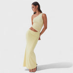 Natalia - rochie maxi asimetrică — imagine 5