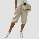 Natalia - pantaloni scurți confortabili din bumbac — imagine 2