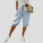 Natalia - pantaloni scurți confortabili din bumbac — imagine 4