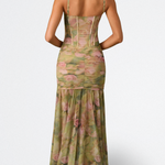 Nina - rochie lungă cu dantelă — imagine 3