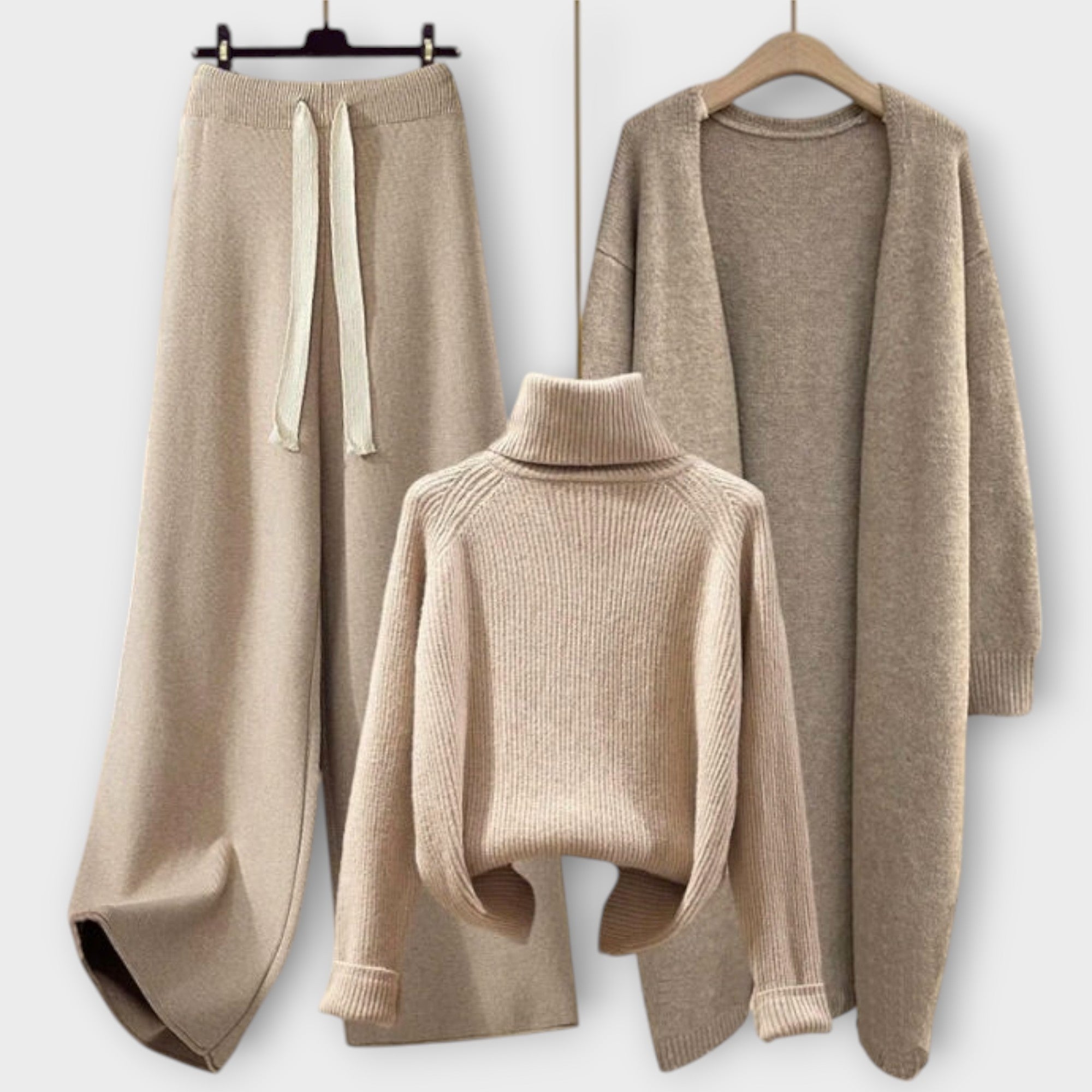 Nina - set casual din 3 piese — imagine 1