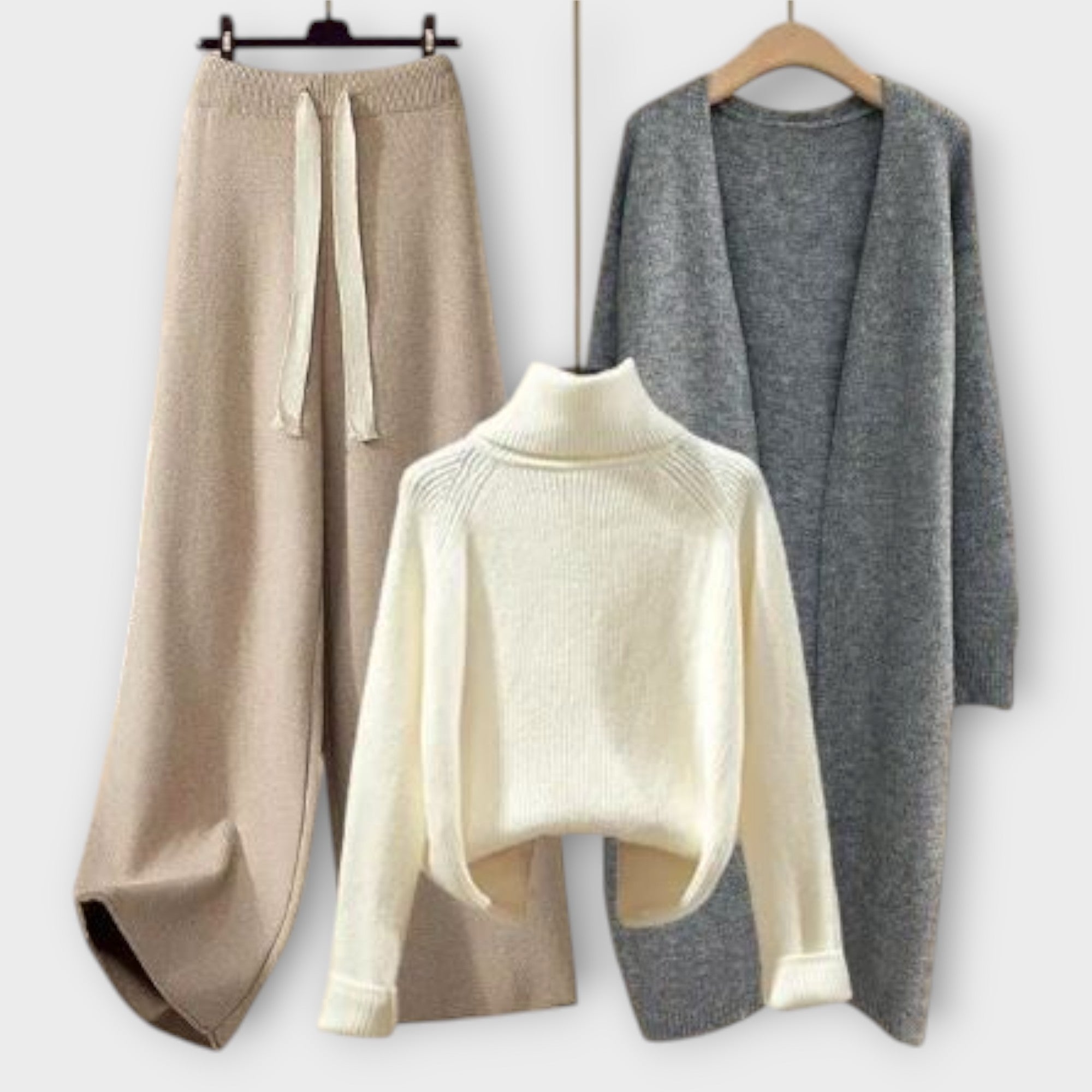 Nina - set casual din 3 piese — imagine 3