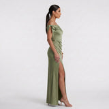 Nora - rochie maxi elegantă — imagine 2