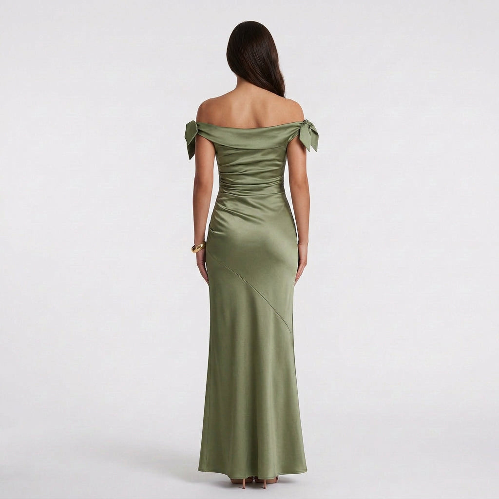 Nora - rochie maxi elegantă — imagine 3