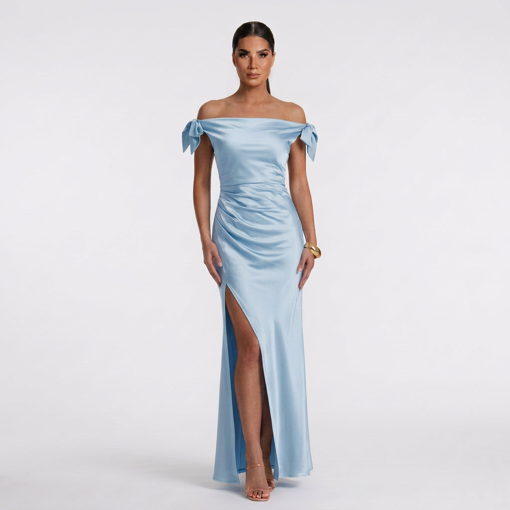Nora - rochie maxi elegantă — imagine 5