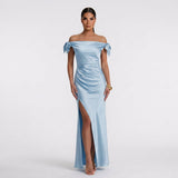Nora - rochie maxi elegantă — imagine 5