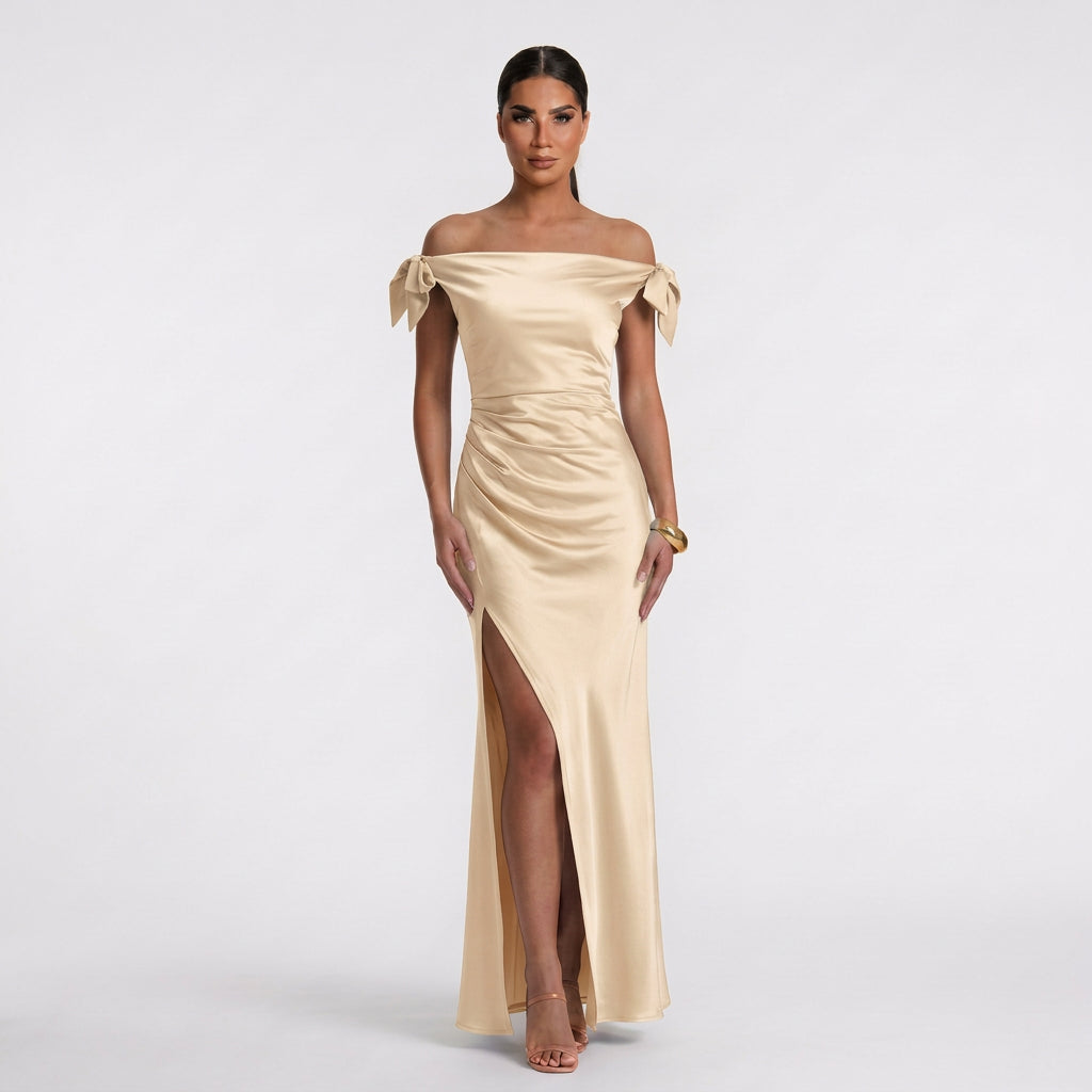 Nora - rochie maxi elegantă — imagine 6