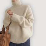 Nora - pulover confortabil cu guler înalt — imagine 1