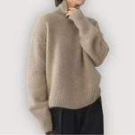 Nora - pulover confortabil cu guler înalt — imagine 3