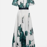 Rochie lungă Oakley cu imprimeu acuarelă — imagine 6