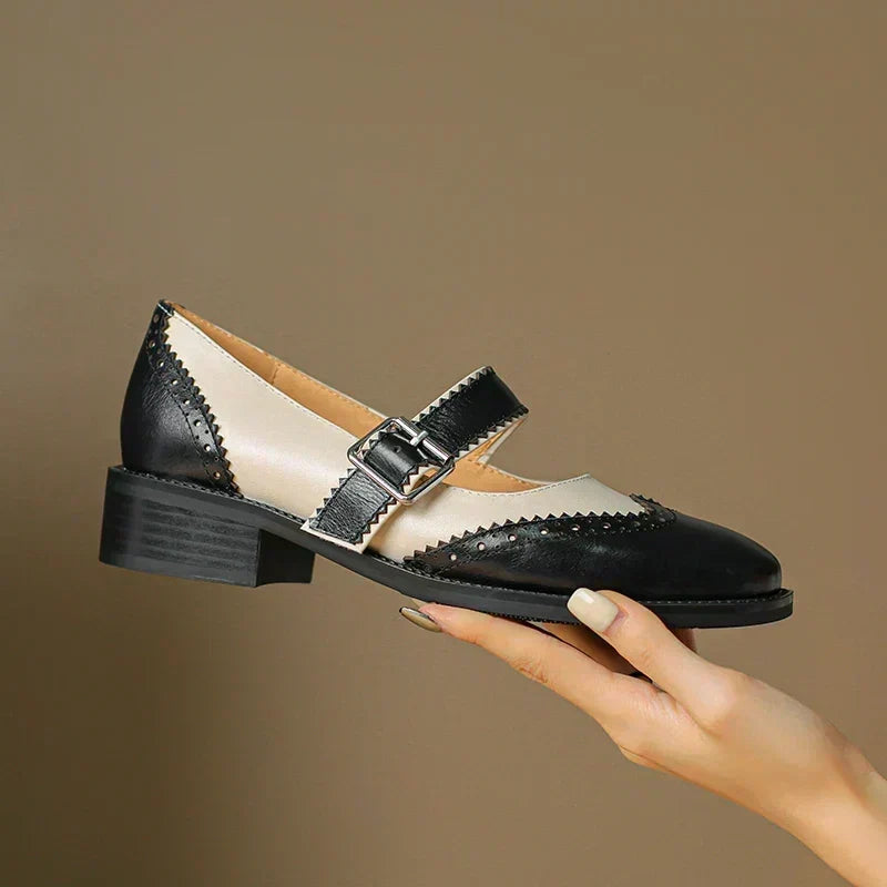 Paula - pantofi eleganți Mary Jane — imagine 3