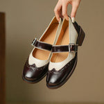 Paula - pantofi eleganți Mary Jane — imagine 4