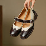 Paula - pantofi eleganți Mary Jane — imagine 4