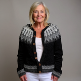 Phoebe - Cardigan islandez retro — imagine 1