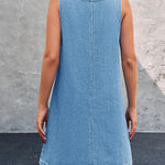 Piper - rochie salopetă casual din denim — imagine 5