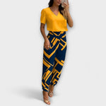 Quinn - Set elegant de top și pantaloni — imagine 2