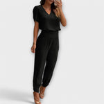 Quinn - Set elegant de top și pantaloni — imagine 4