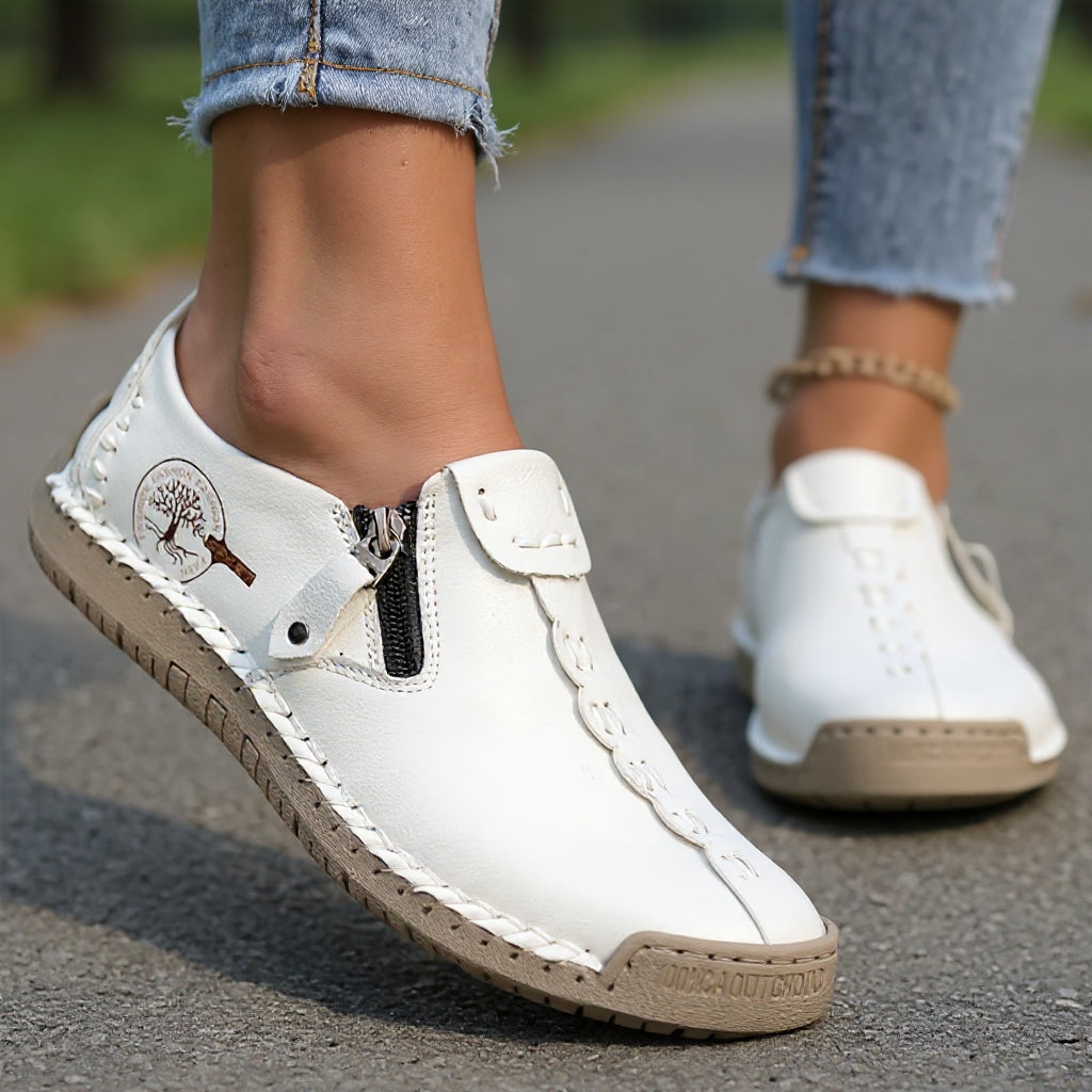 Rebecca - pantofi sport confortabili cu fermoare — imagine 3
