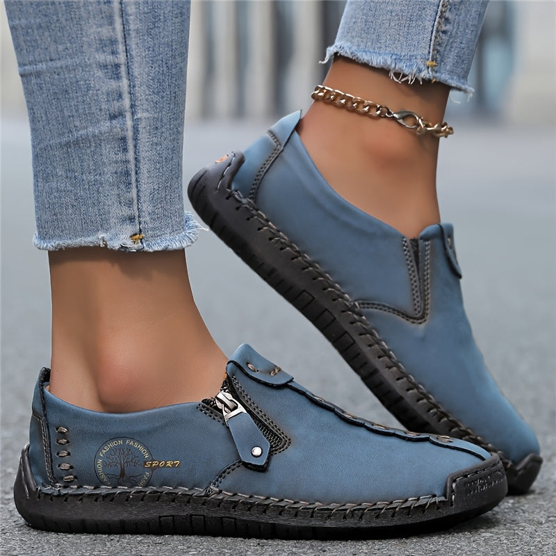 Rebecca - pantofi sport confortabili cu fermoare — imagine 5