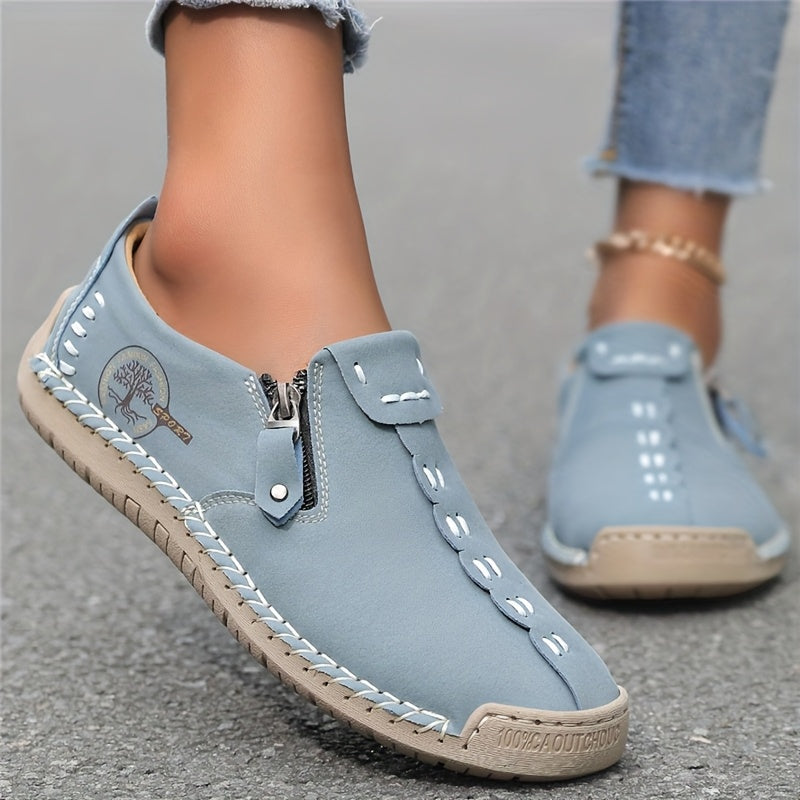 Rebecca - pantofi sport confortabili cu fermoare — imagine 8