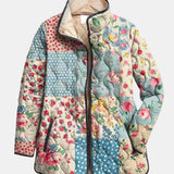 Caroline - Jachetă matlasată cu imprimeu floral — imagine 1