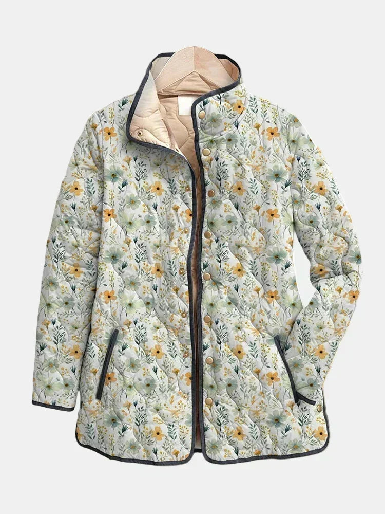 Jachetă matlasată Faith Floral — imagine 1